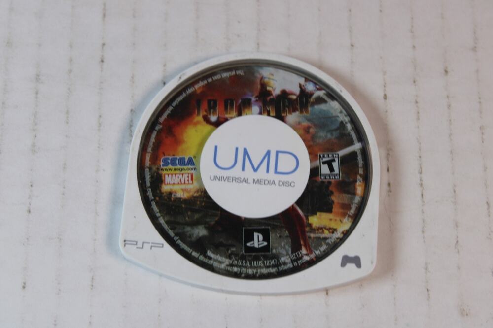 Iron Man PSP (Sony PlayStation Portable) Authentic, game only tested/works